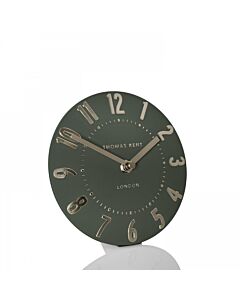 Thomas Kent Mulberry Olive Green Small Mantel Clock